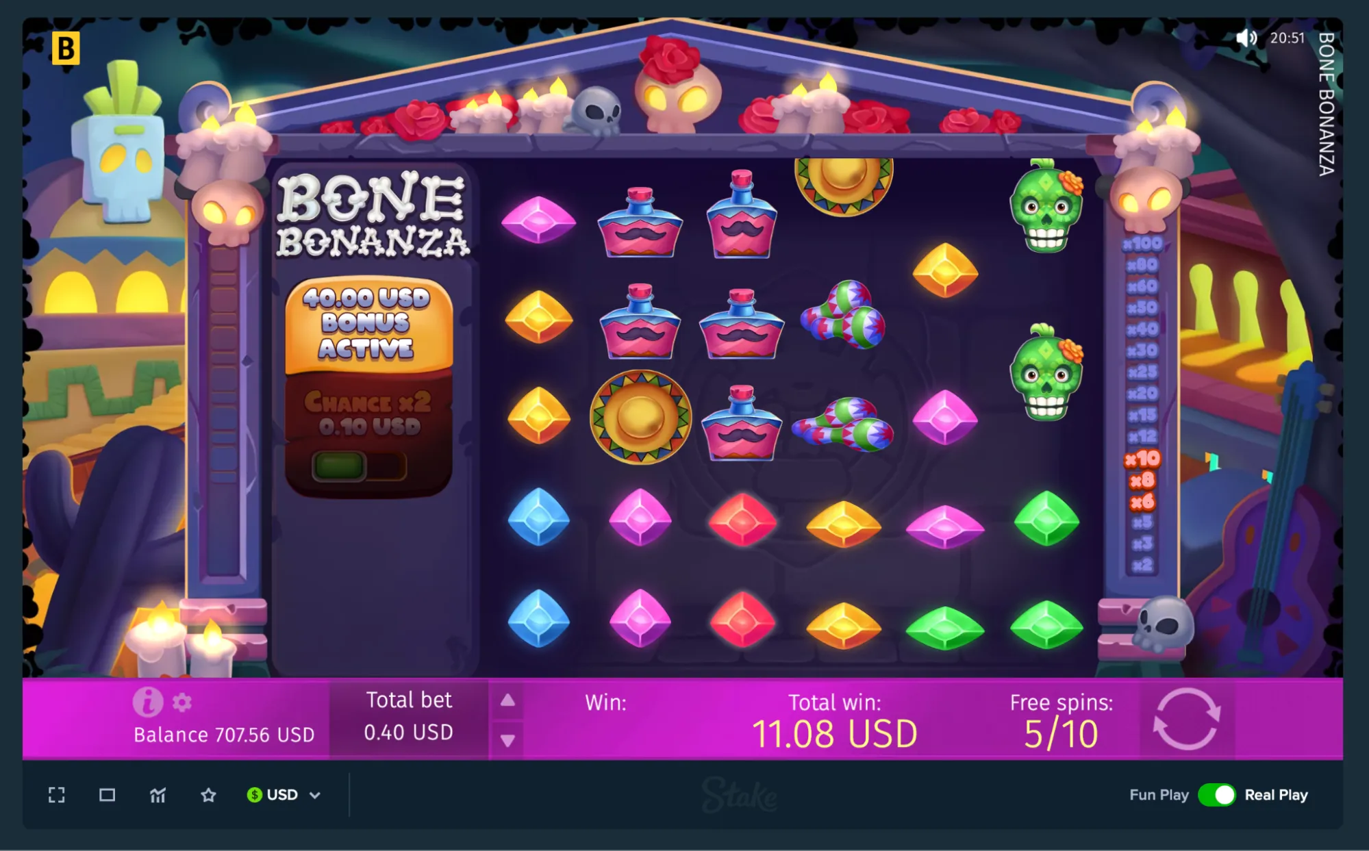 bone bonanza az demo